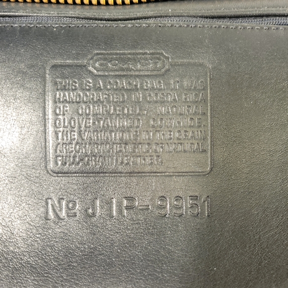 Coach Classic Patricia Leather 9951 Legacy Saddle Bag - Picture 12 of 16